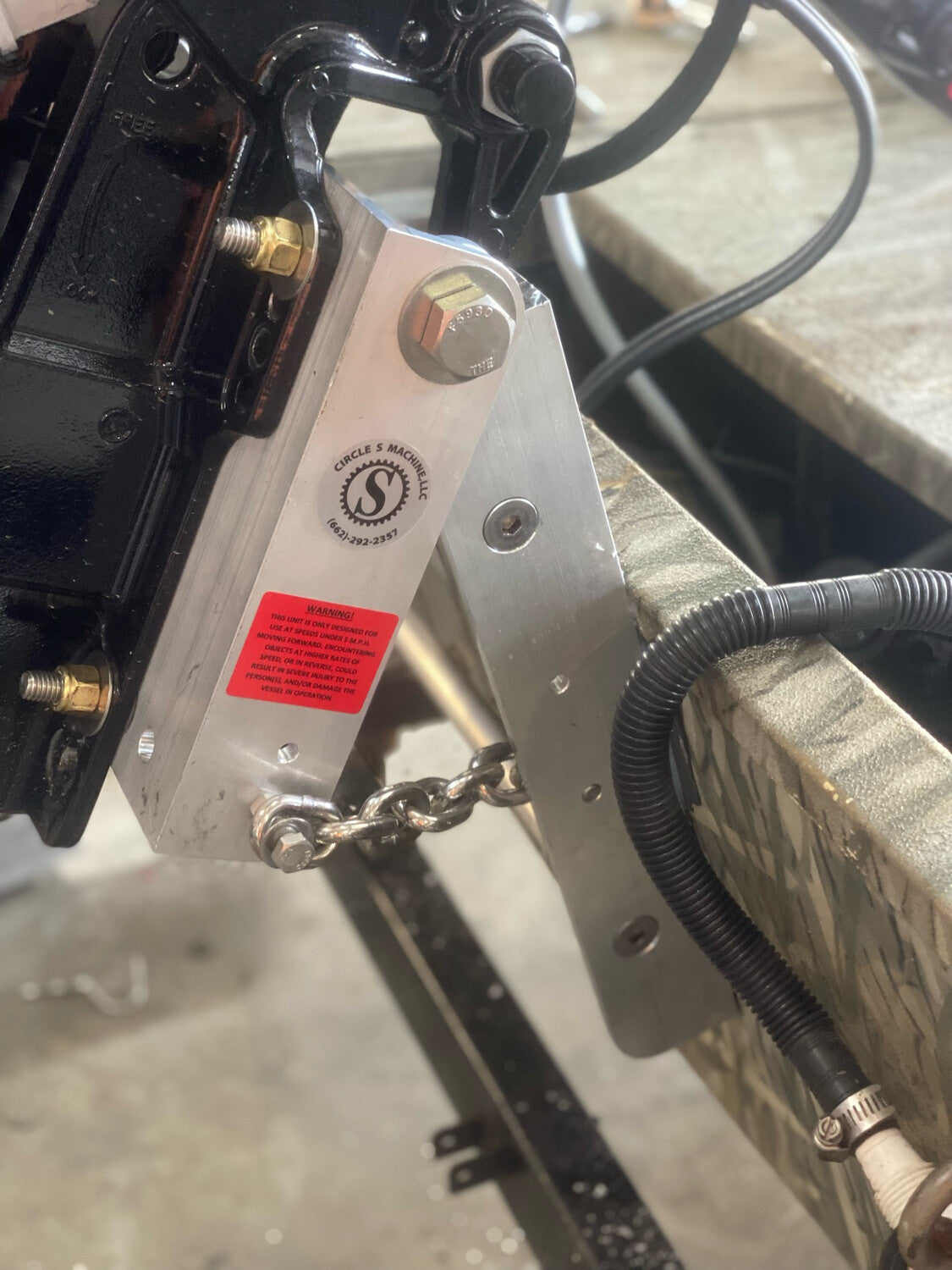 3” High Rise Kick Plate 30HP